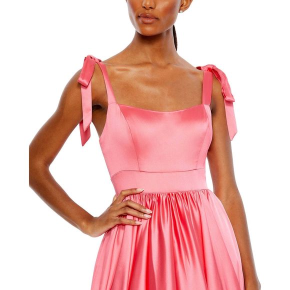 MAC DUGGAL TIE SHOULDER SWEETHEART BALLGOWN - Picture 3 of 10